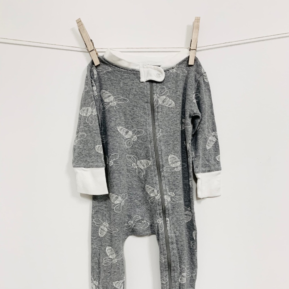Burts Bees Organic 6-9 months footed sleeper